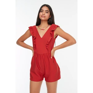 Trendyol Tile Ruffle Jumpsuit