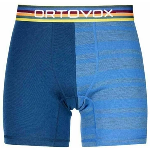 Ortovox Sous-vêtements thermiques 185 Rock'N'Wool Boxer M Just Blue XL