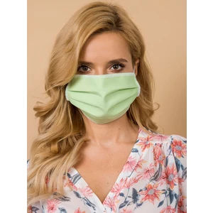 Light green cotton protective mask