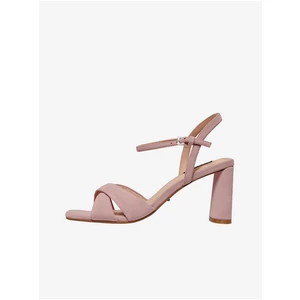 Only Ava Pink Heel Sandals - Women