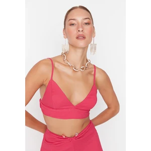 Trendyol Fuchsia Knitted Bustier