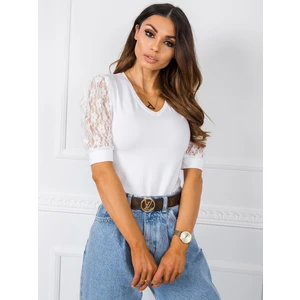 Női blúz Fashionhunters Lace detailed