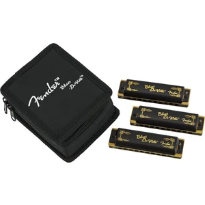 Fender Blues DeVille 3 Pack Diatonická ústní harmonika