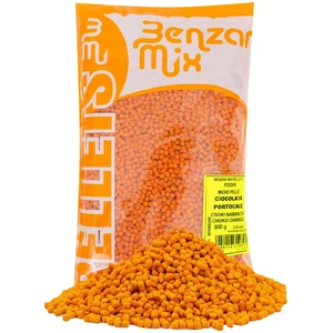 Benzar mix mikro pelety feeder 800 g 3,5 mm - čokoláda pomaranč