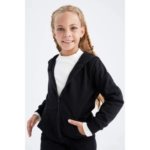 DEFACTO Girls Crew Neck Sweatshirt