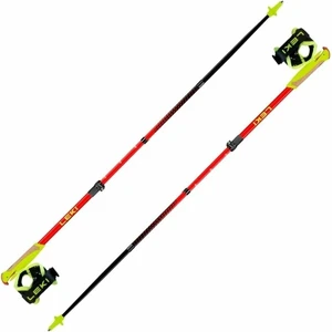 Leki Ultratrail FX Junior Naturalcarbon/Bright Red/Neonyellow 95-110 Langlauf- Polen