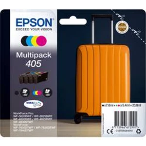 Sada 4 ks. náplní do tlačiarne Epson 405 C13T05G64010, čierna, žltá, zelenomodrá, purpurová