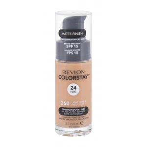Revlon Colorstay Combination Oily Skin SPF15 30 ml make-up pre ženy 260 Light Honey s ochranným faktorom SPF