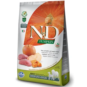 N&D dog GF PUMPKIN ADULT M/L boar/apple - 2,5kg