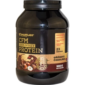SmartLabs CFM Whey Protein 908 g variant: čokoláda - oriešok