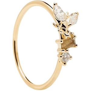 PDPAOLA Něžný pozlacený prsten s krásnou včeličkou REVERY Gold AN01-219 56 mm