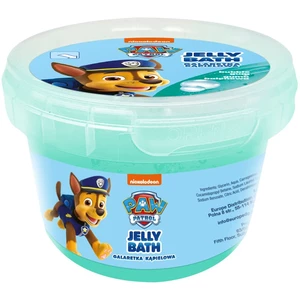 Nickelodeon Paw Patrol Jelly Bath koupelový přípravek pro děti Bubble Gum - Chase 100 g
