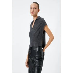 Koton Women's Anthracite Vest