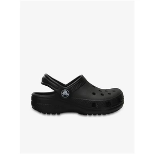 Černé dětské pantofle Crocs - Kluci