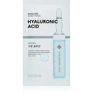 Missha Mascure Hyaluronic Acid hydratační plátýnková maska 28 ml