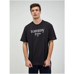 Black Men's T-Shirt Tommy Jeans - Men's