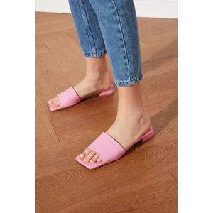Trendyol Pink Flat Toe Women's Slippers