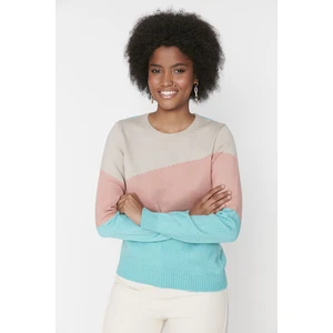 Trendyol Sweater - Beige - Regular fit