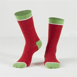 Red watermelon women's socks