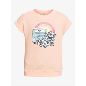 Apricot Girls T-Shirt Roxy Shine Ya - Girls