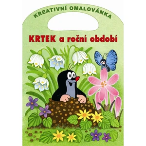 Krtek a roční období - omalovánka - Zdeněk Miler