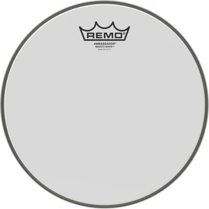 Remo Ambassador Smooth White 10" Naciąg na Bęben