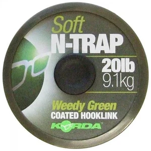 Korda náväzcová šnúrka n-trap soft green 20 m-priemer 15 lb / nosnosť 6,8 kg