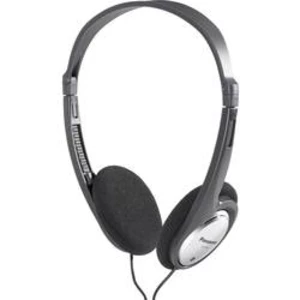 Sluchátka On Ear Panasonic RP-HT030 HT030E-S, černá, stříbrná