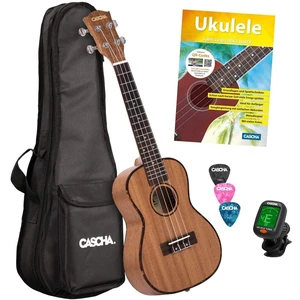 Cascha HH 2036 DE Premium Concert Ukulele Natural