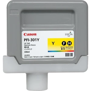 Canon PFI-301Y, 1489B001 žltá (yellow) originálna cartridge