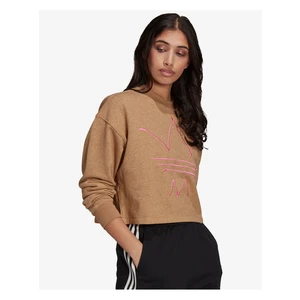 adidas Originals Mikina Hnědá