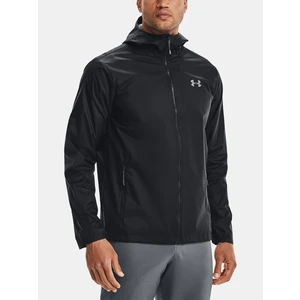 Under Armour Bunda Forefront Rain Jacket-Blk - Pánské