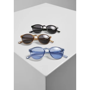 Sunglasses Cypress 3-Pack Black+brown+blue One Size