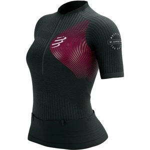 Compressport Trail Postural SS Top W Black/Persian Red S