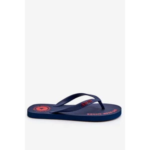 Men's Flip-Flops Big Star LL174424 Navy Blue