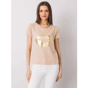 Blouse beige Och Bella BL-002. R12