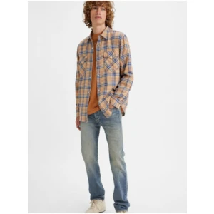 Levi's Modré pánské džíny Levi's® 501 Levisoriginal Medium - Pánské