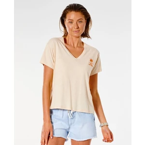 Tričko Rip Curl SWC V NECK TEE  Nude