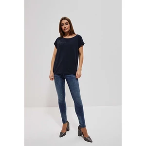 Moodo women's T-shirt - dark blue