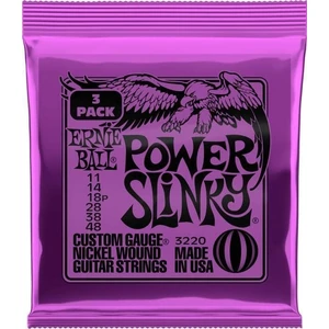 Ernie Ball 3220 Power Slinky 3-Pack