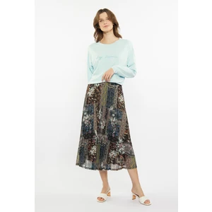 MONNARI Woman's Midi Skirts Elegant Dress With A Simple Cut Multicolor