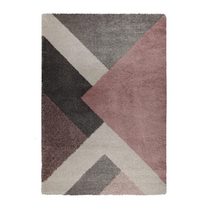 Ružovo-sivý koberec Flair Rugs Zula, 120 × 170 cm