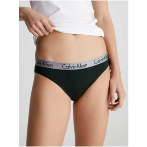 Set of three women's panties in dark green and grey Calvin Klein Un - Women