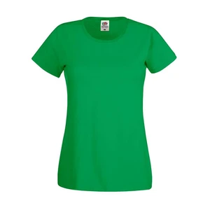 Green Women's T-shirt Lady fit Original Fruit of the Loom