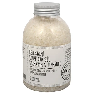 Sefiros Relaxační koupelová sůl Rozmarýn a heřmánek (Original Dead Sea Bath Salt) 500 g