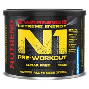 Nutrend N1 PRE-WORKOUT 300 g variant: modrá malina