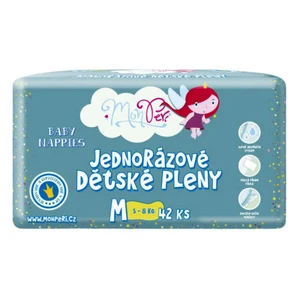 MONPERI Jednorázové pleny Klasik M 5-8 kg