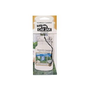 Yankee Candle Papírová visačka do auta Clean Cotton 1 ks