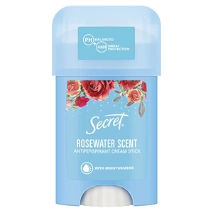 Secret Rosewater tuhý krémový antiperspirant pro Ženy 40 ml