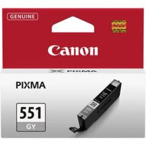 Canon CLI-551GY, 6512B001 šedá (grey) originální cartridge